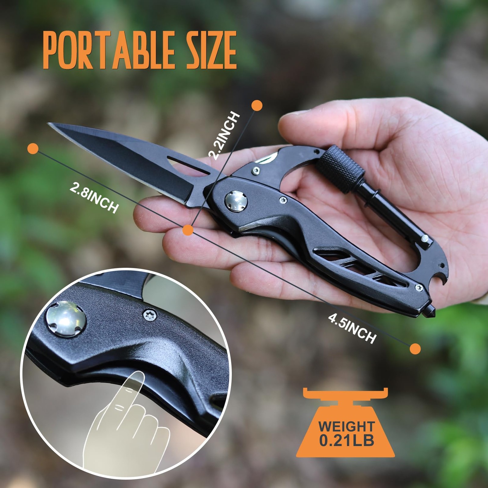 Gifts for Men, Dad, Grandad, Multitool Pocket Knives, Camping Gadgets, Ou…
