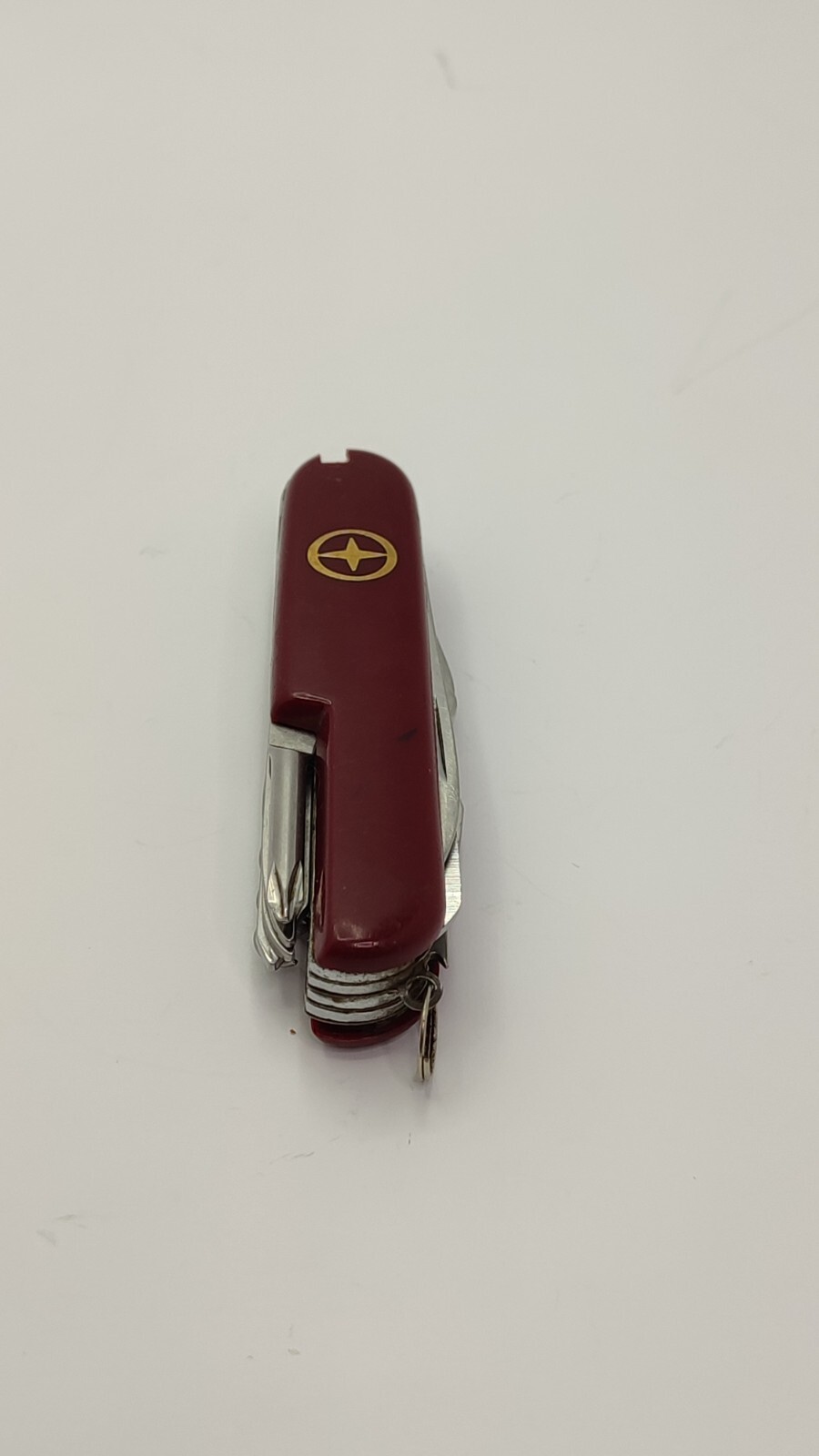 Pocket Knife Diamond Multi-Tool Superior Purpose Red Utility Army Vintage Rarity