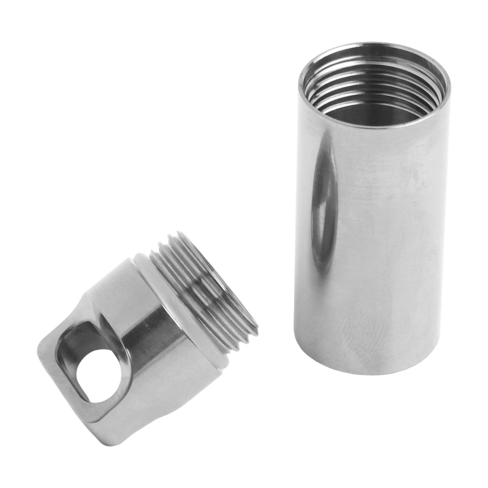 Outdoor Sports Container 9mm 13mm 17mm Connect To Keychains For Storing Medicine