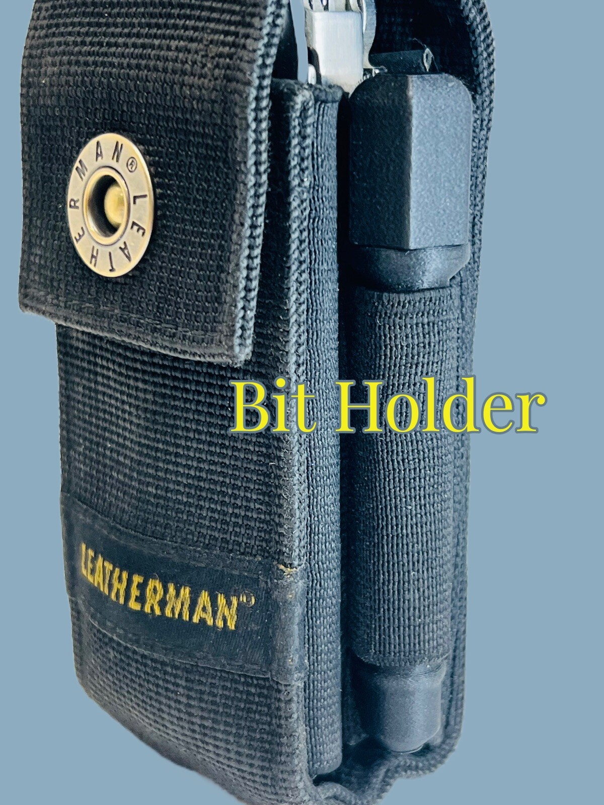 For Leatherman Multitool. Bit Holder. 1/4 Inch Hex Or Flat Bits Made In USA