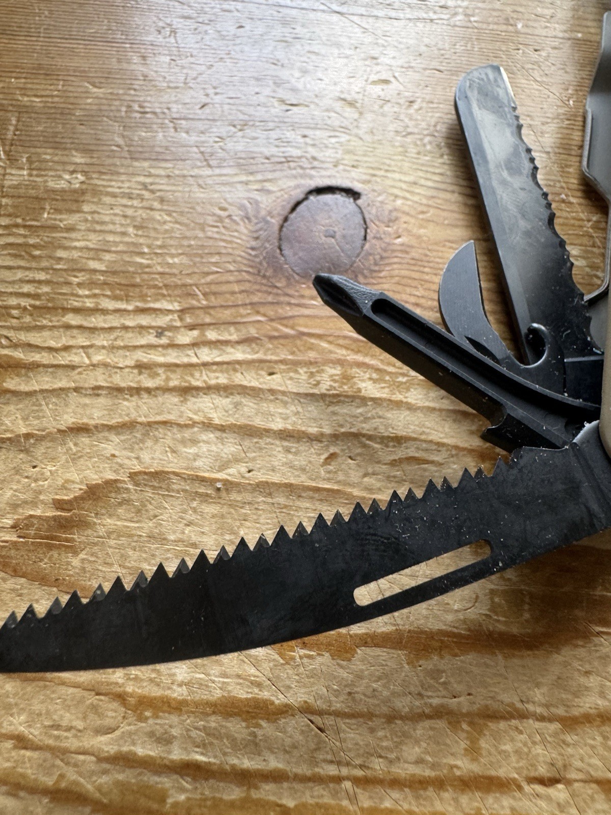 Leatherman Rebar Coyote Tan Multi-Tool Knife Pliers & Other Tools – Excellent