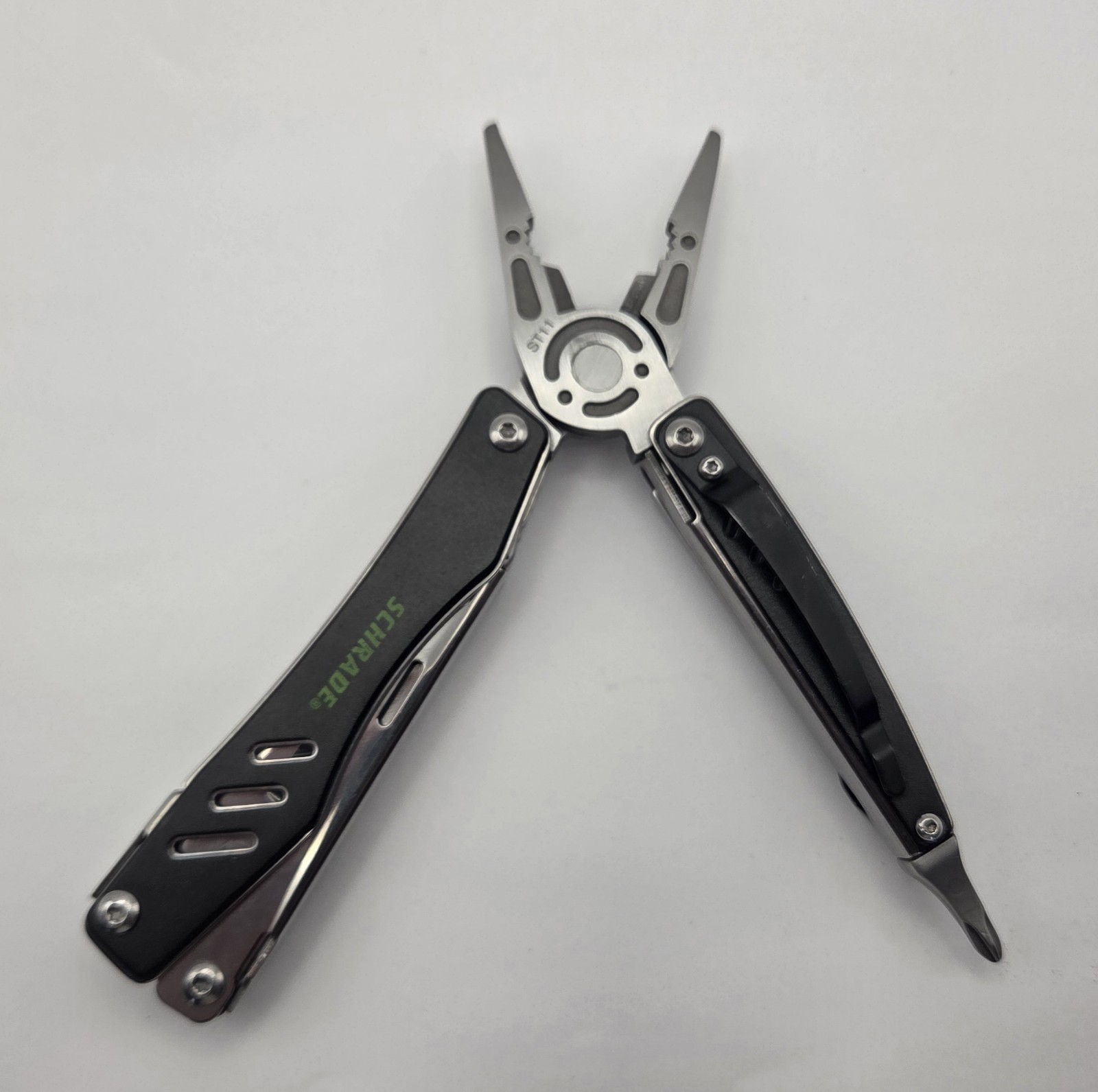 SCHRADE TOUGH TOOL MULTI-TOOL STAINLESS STEEL Excellent Condition