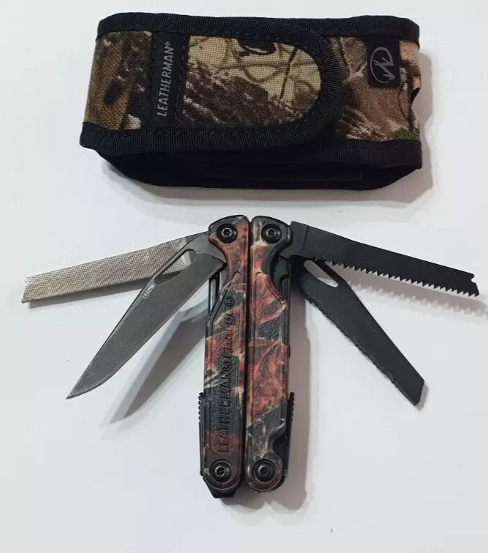 🔥🔥 Leatherman Charge Ti BO 2006 Blood Autumn Camo Titanium Not Used Very Rare