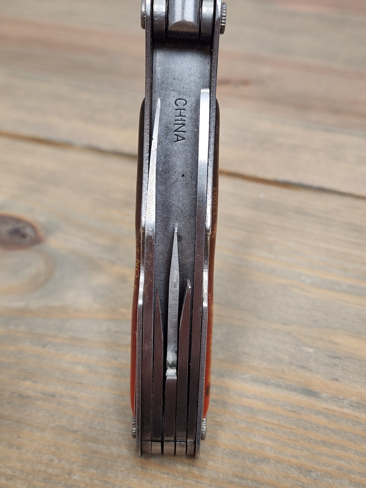 Sheffield Stainless Steel Folding Pliers & Multi Tool NO. 12007