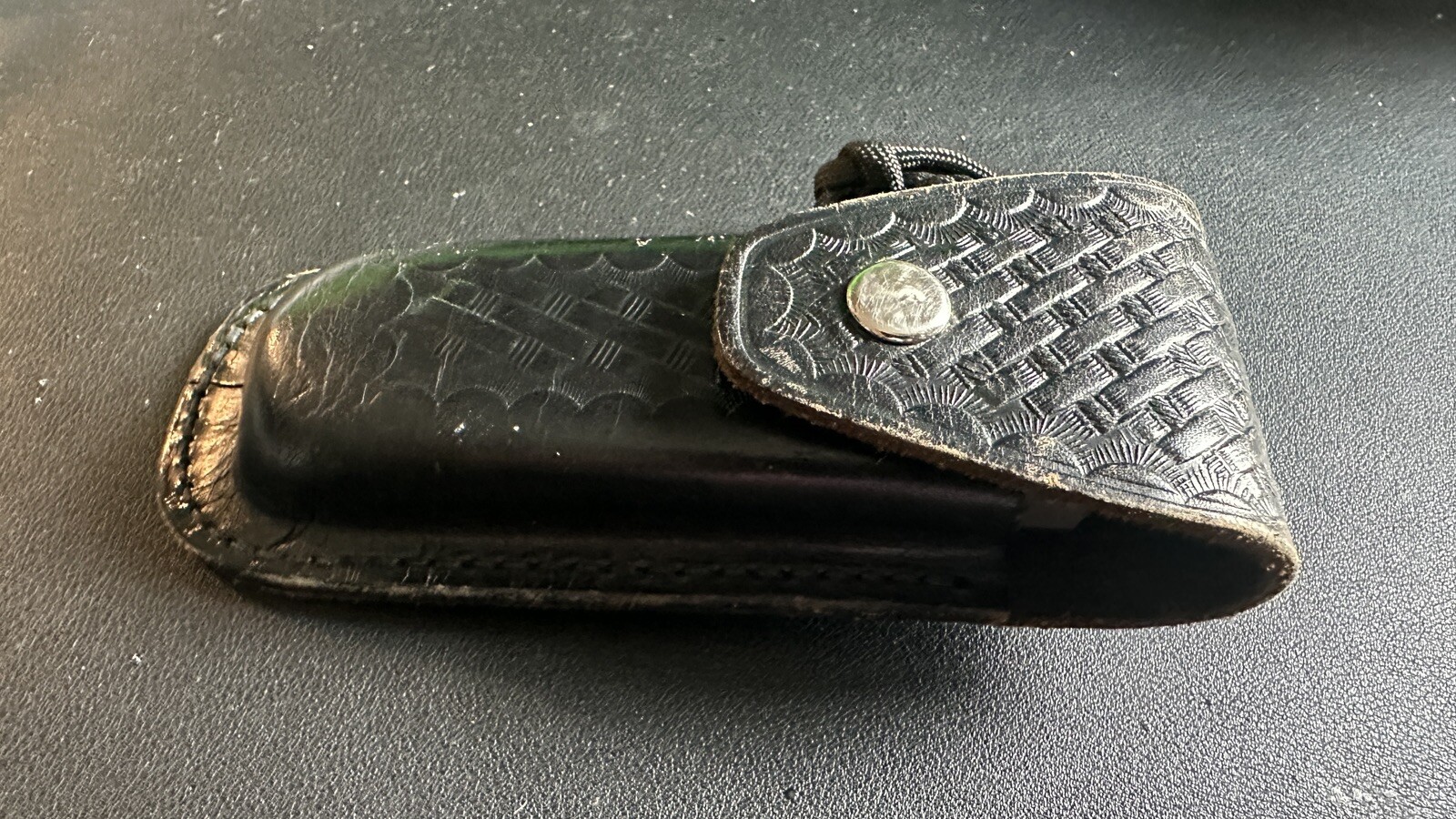 Gerber Steel Multi-plier Multi Tool Knife Pat 51427221 Genuine Leather Belt Case