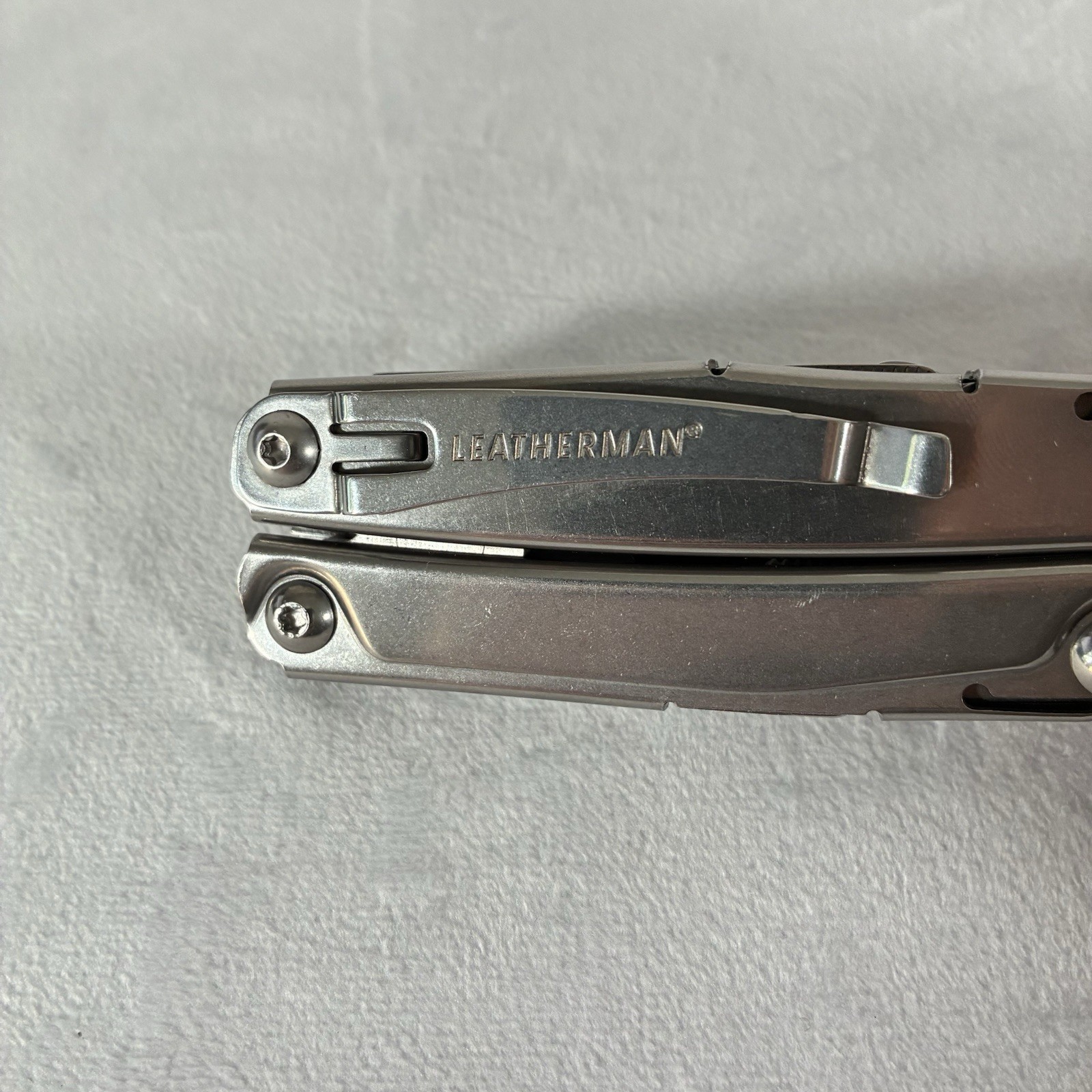 Leatherman Rev Stainless Steel 14-Tool Multi-Tool Pocket Knife w/ Pocket Clip