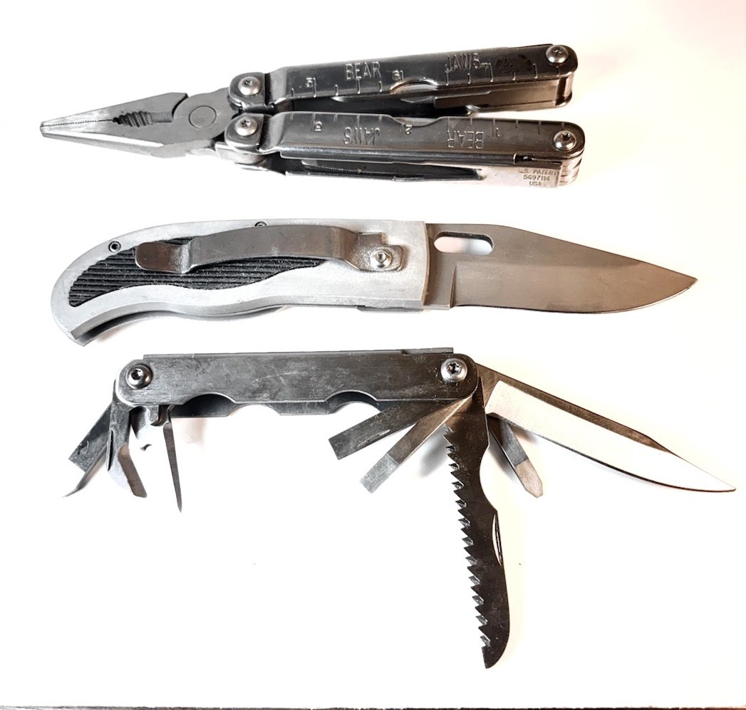 Bear Multitool Liner Lock With Belt Clip Small Custom Multitool