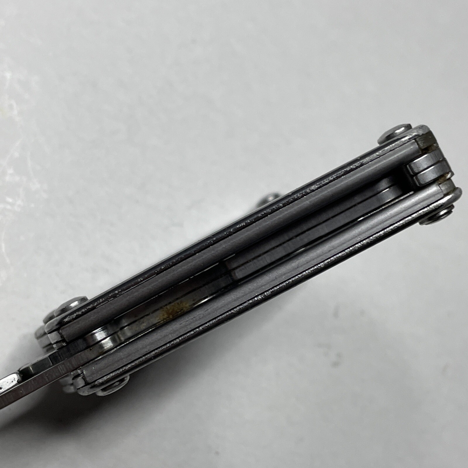 Leatherman Squirt S4 Stainless Steel Multitool Keychain – Parts or repair