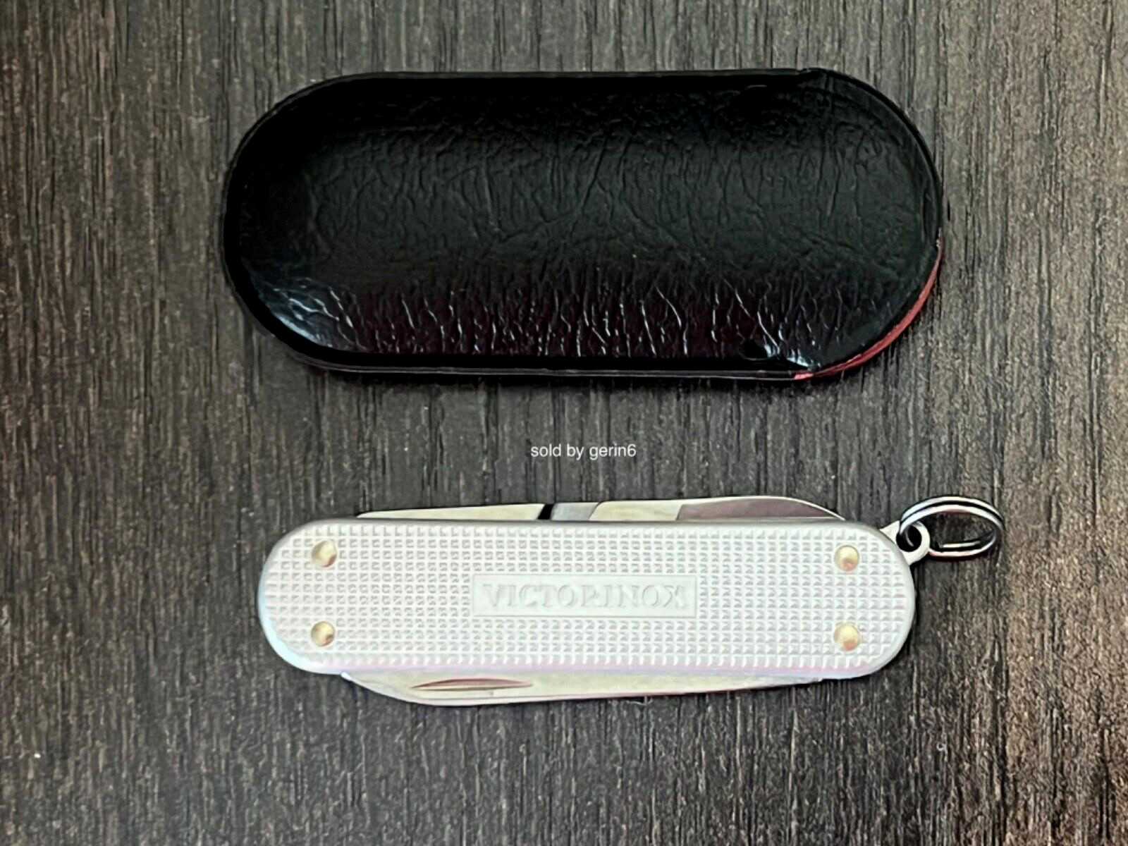 Swiss Army Knife, Classic Silver Alox, Victorinox 0.6221.26, New With Pouch
