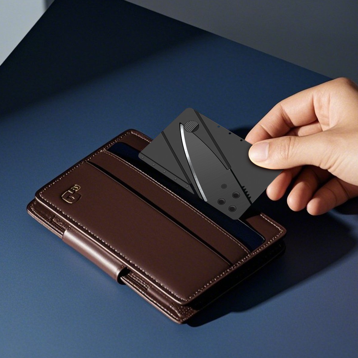 Lot 5-300 Pcs Credit Card Knives Folding Wallet Thin Pocket Survival Micro Knife