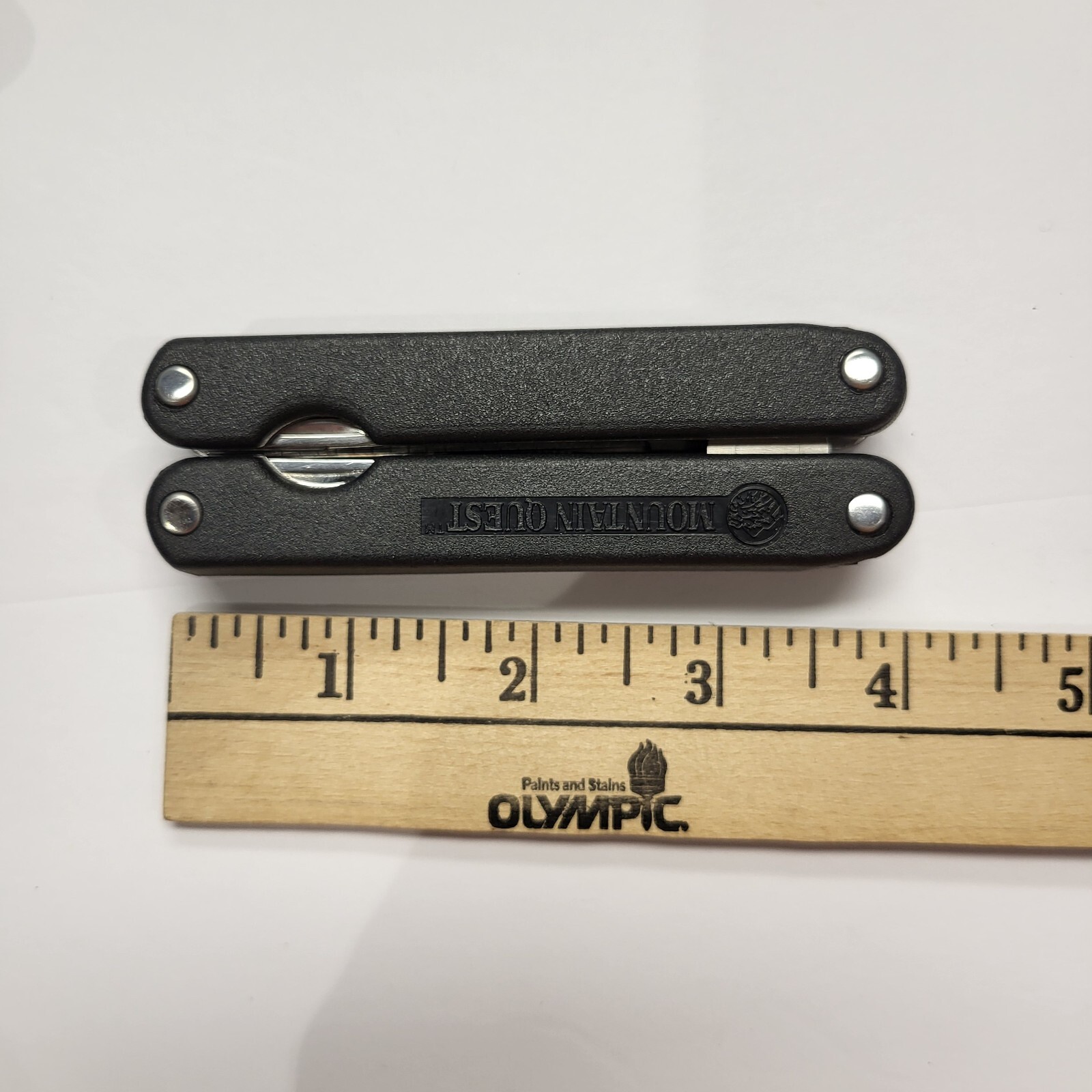 Mountain Quest Multitool w/ case Pliers Knife File Screwdriver Bottle Opener +