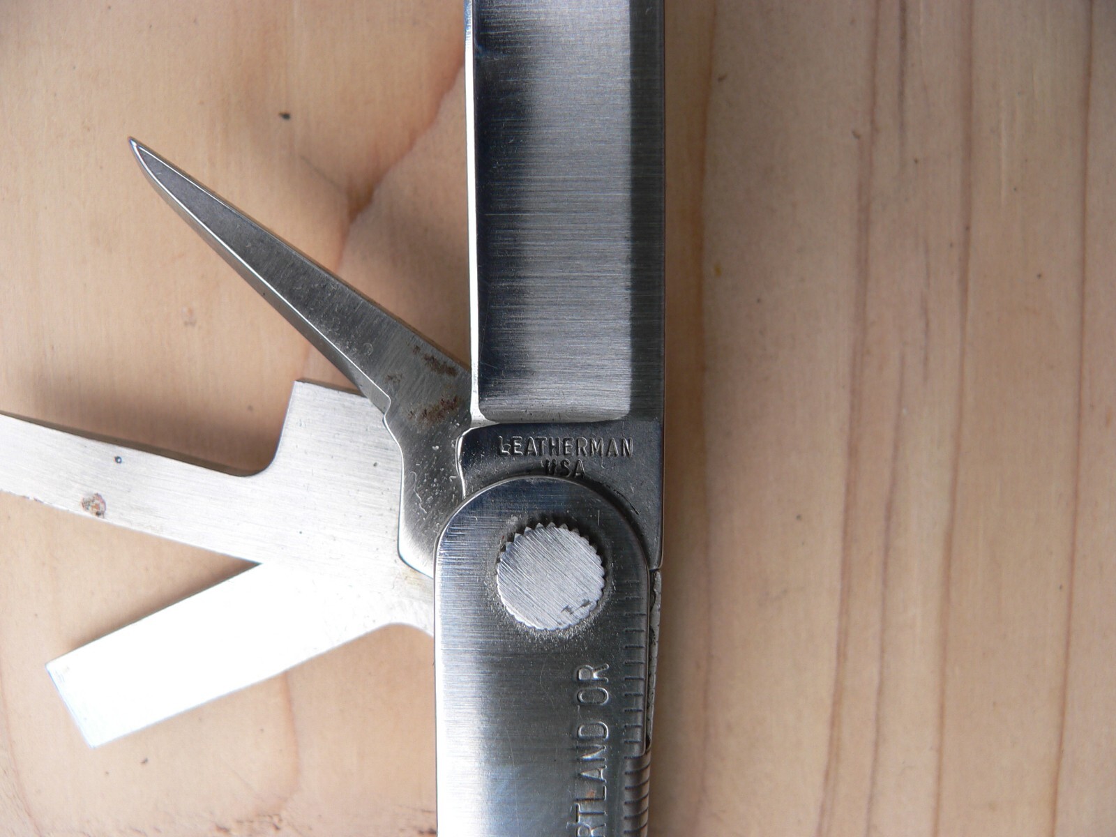 Leatherman No. 9680 Multi Tool with Leather Sheath Made in USA