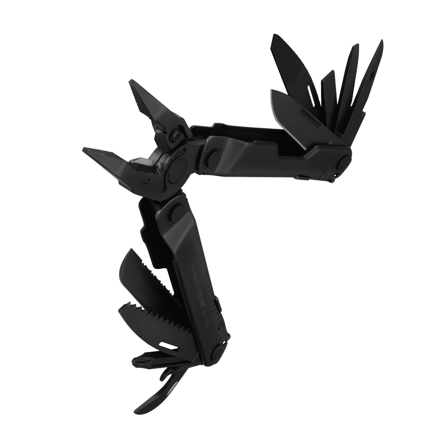 LEATHERMAN Rebar Multitool Replaceable Wire Cutters & Saw, Black