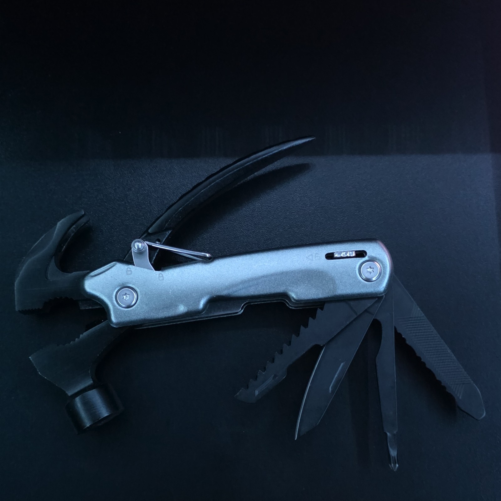 Survival Hammer Multi Tool Camping Emergency Tactical Outdoor EDC Stainless