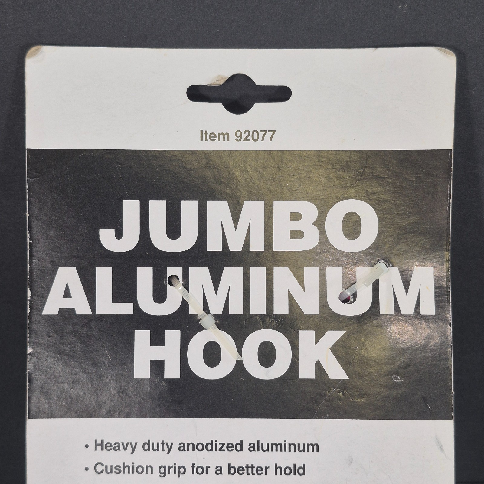 Jumbo Aluminum Hook: Heavy Duty Anodized Aluminum Jumbo Multi Use Hook, Pink
