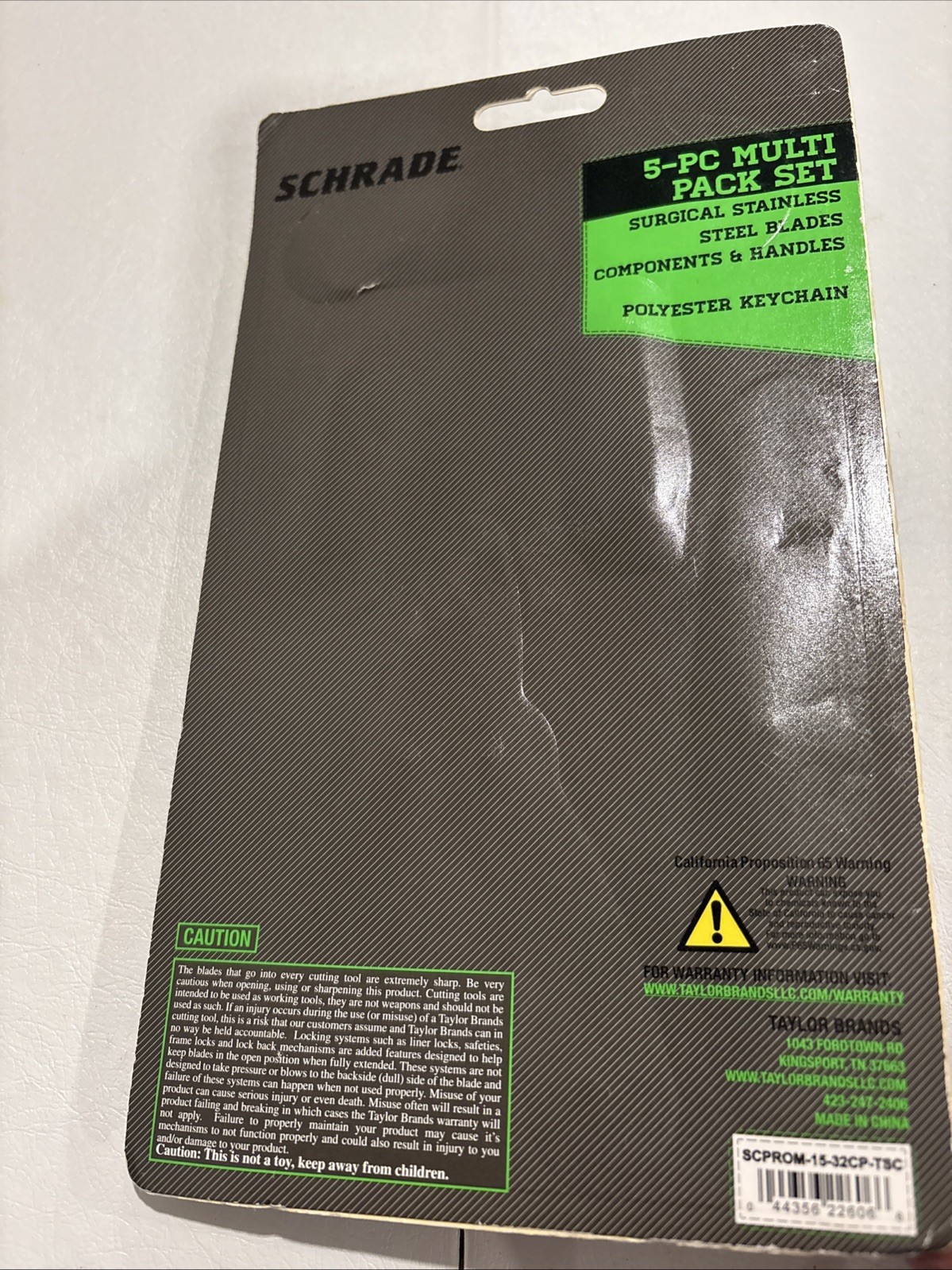 Schrade Multi Tactical Tool Set 5 Pieces – NEW – Holiday Gift for Outdoors!
