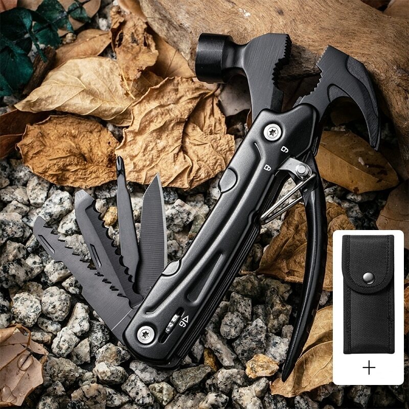 Multifunctional Jaw Claw Hammer Tool Car Life-saving Emergency Knife Plier