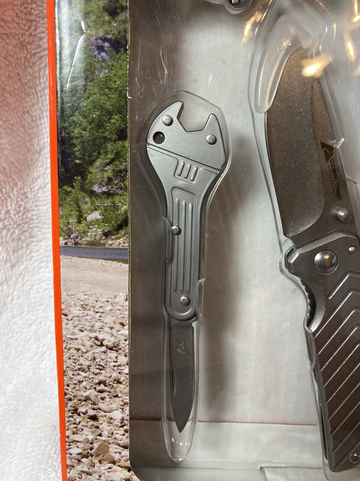 Knife￼ 5 Piece Combo set Stainless Steel Ozark Trail Outdoor Equipment Sealed