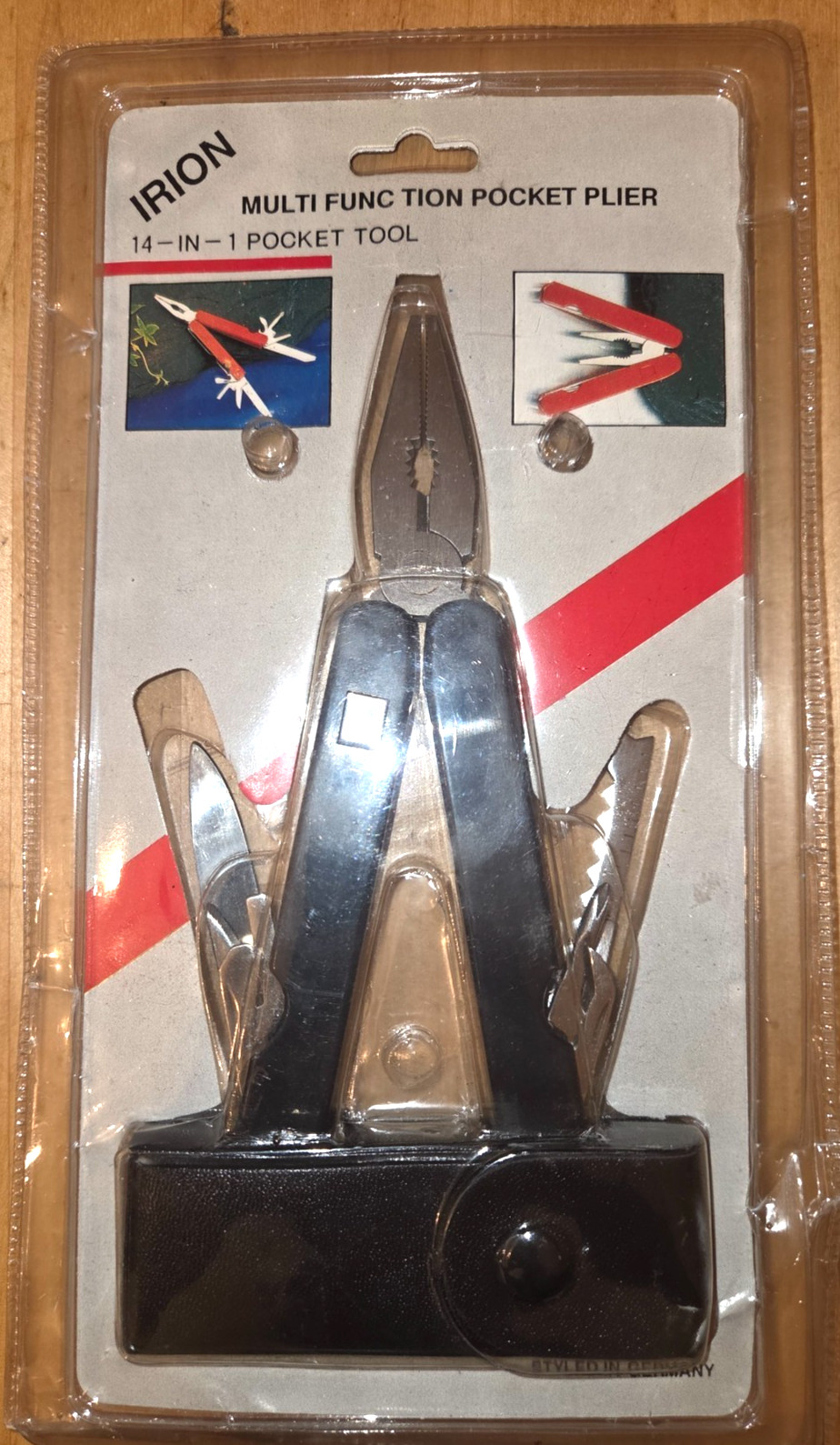 Orion Multi-function Pocket Tool 14 in 1 Pouch Pliers Designed In Germany
