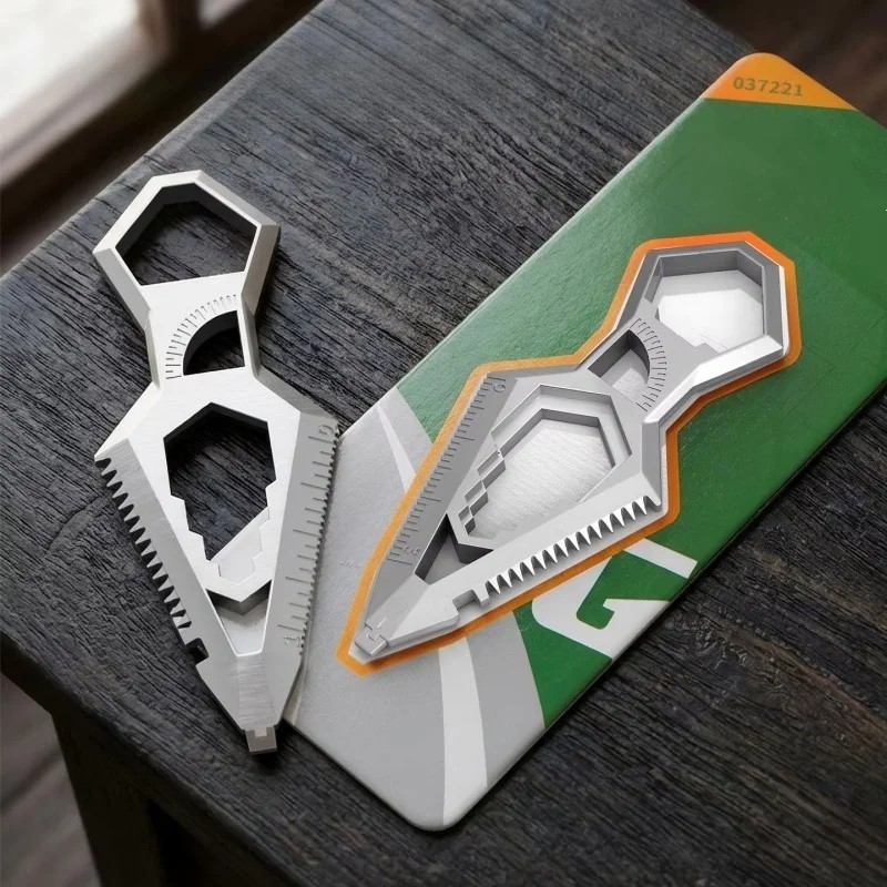 Small Multi Tool Mini Multitool Multifunction Car Escape Survival Bugout Travel