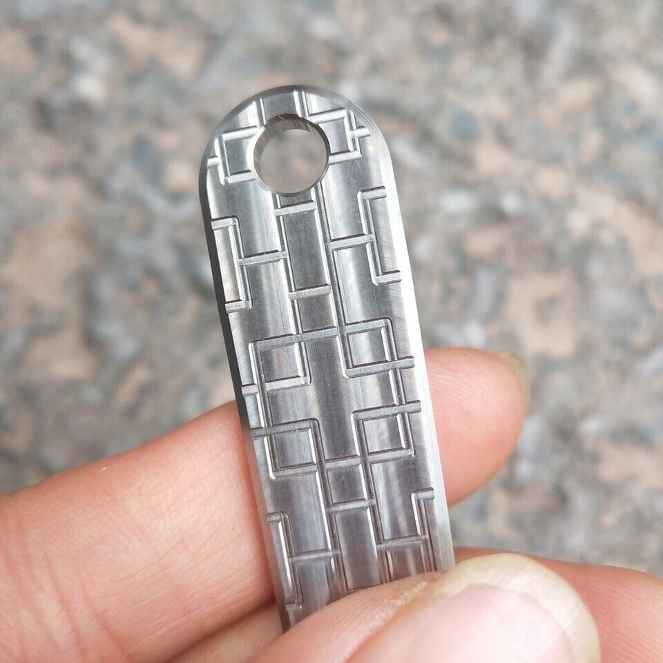Titanium EDC Multifunction Tool Crowbar Bag Outdoor Lightweight Non Fade Gift