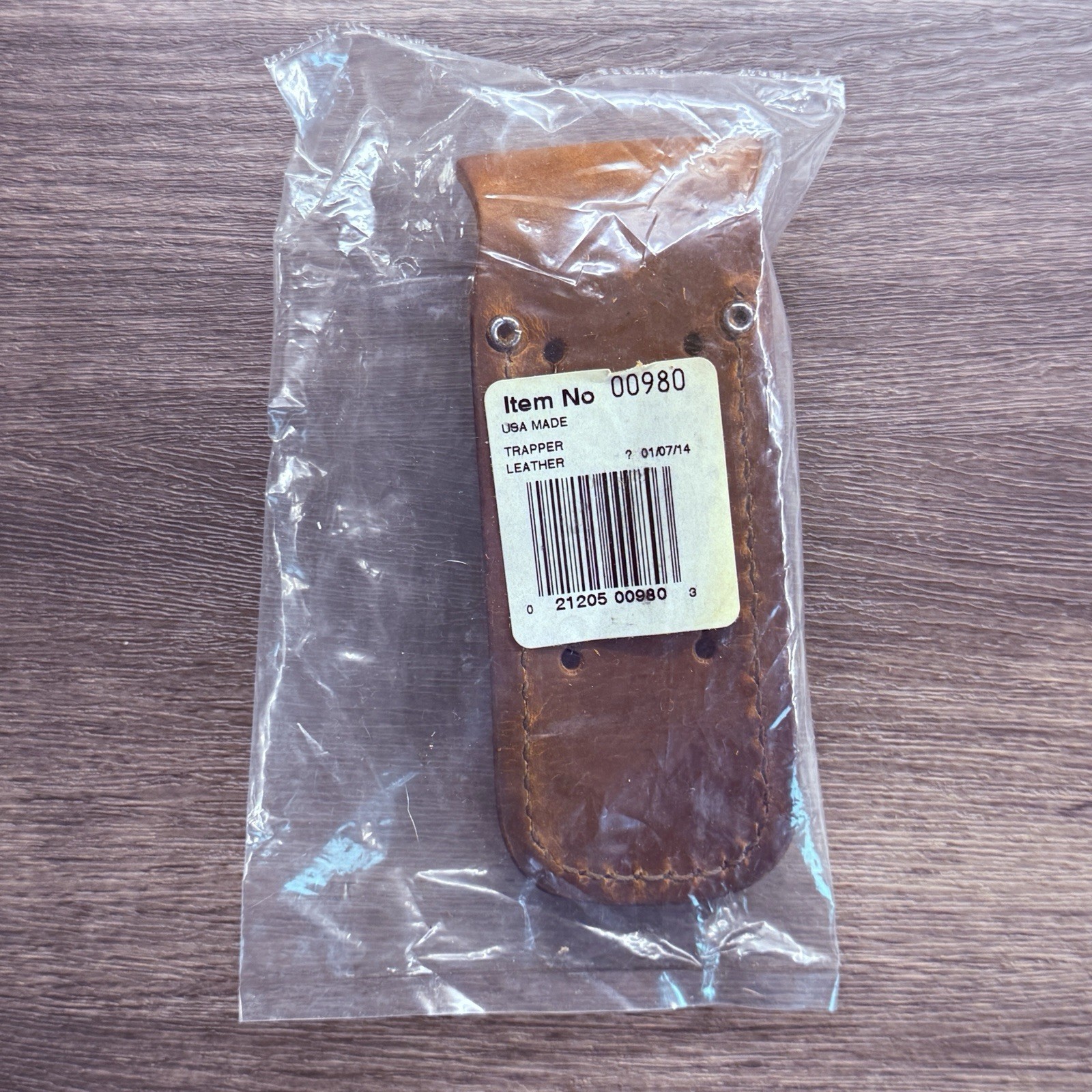 Case Trapper Leather Sheath. Factory Sealed