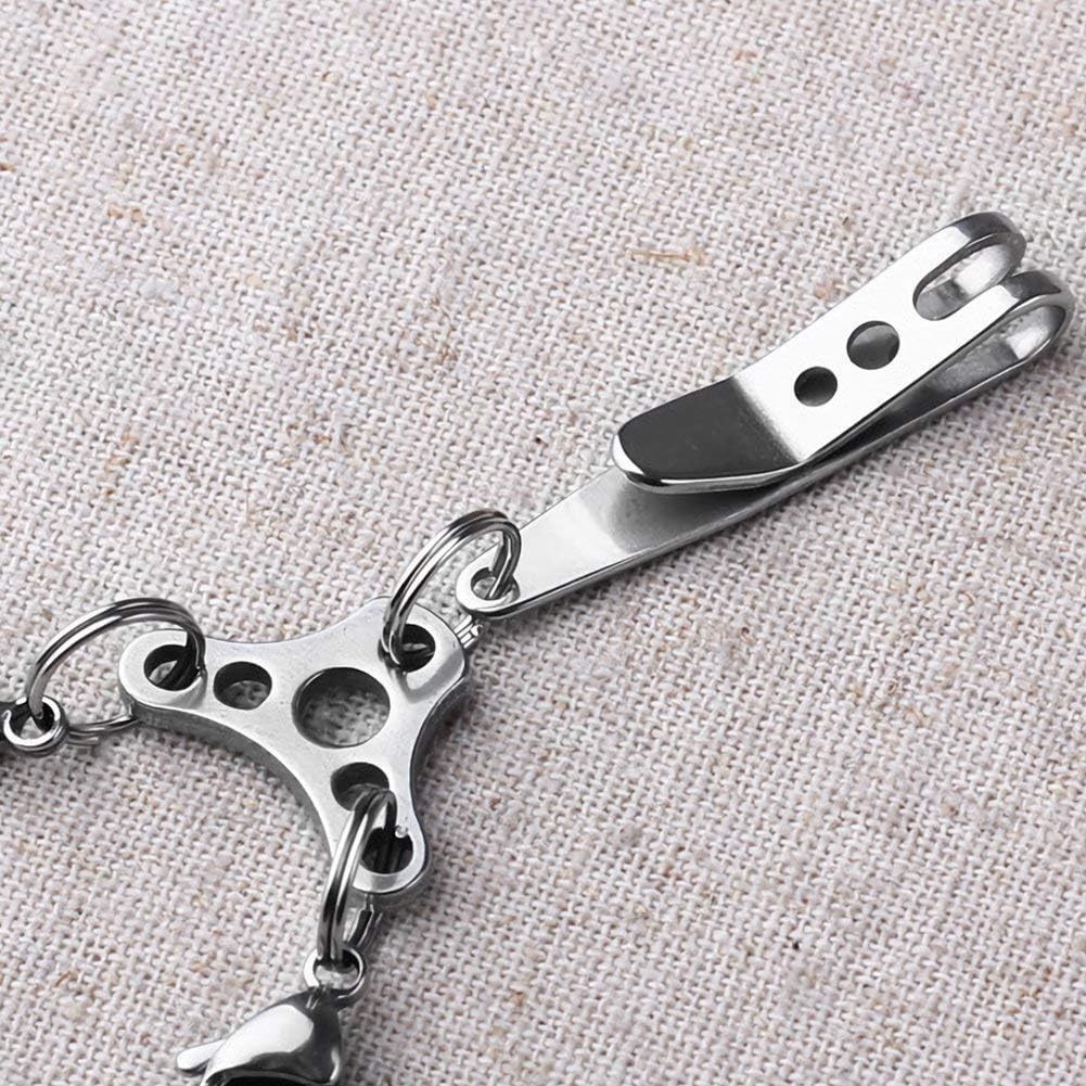 Deep Carry Pocket Clip Nano2 Pack, Stainless Steel Multi-Purpose Suspension C…