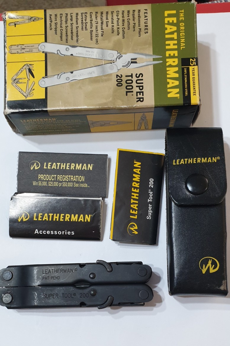 🔥 2X Leatherman PST and PST II Stainless Multi-Tool New in Box Rare Collectable