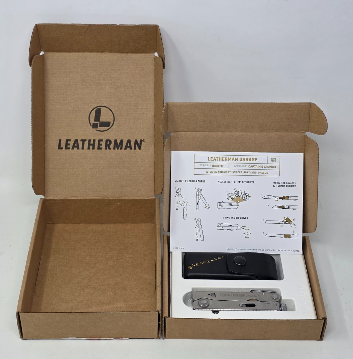 Leatherman Garage Batch 008 Captain’s Crunch Limited Edition Multi-Tool