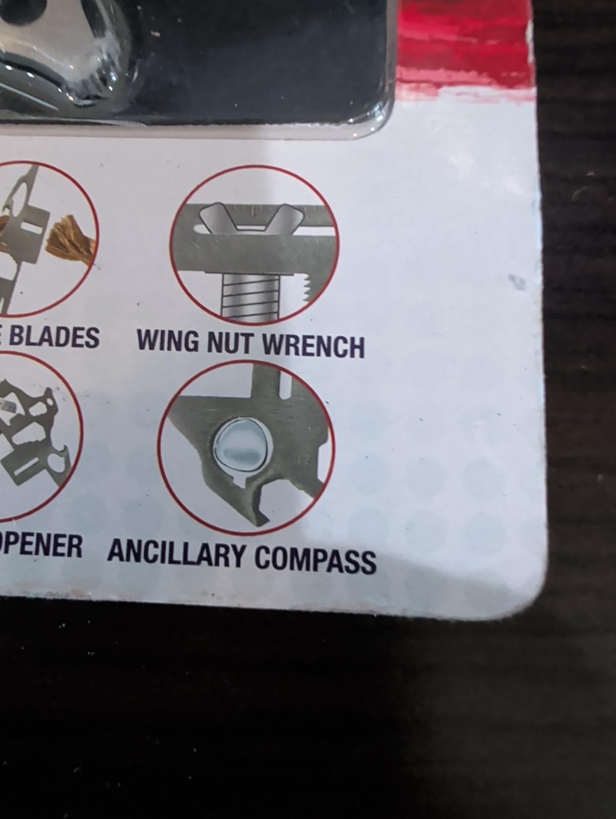 Set Of 3 Multi-Purpose Texas Tool Pocket Survival Device 12 Features