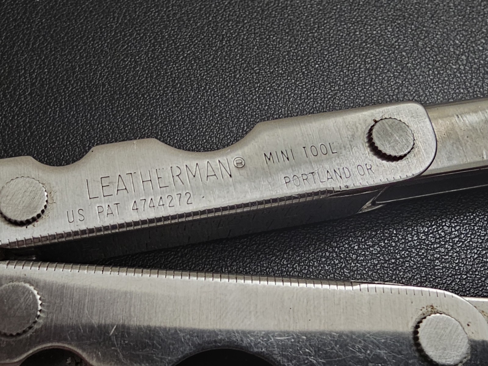 Vintage 90s Leatherman Mini Tool US Pat. 4744272 Made In USA Excellent