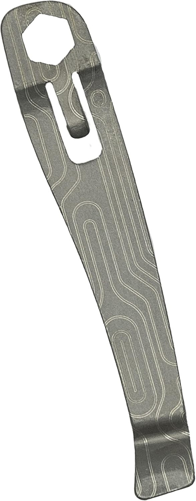 Titanium Pocket Clip. Made for Leatherman Wingman & Leatherman Sidekick. 5 Desig