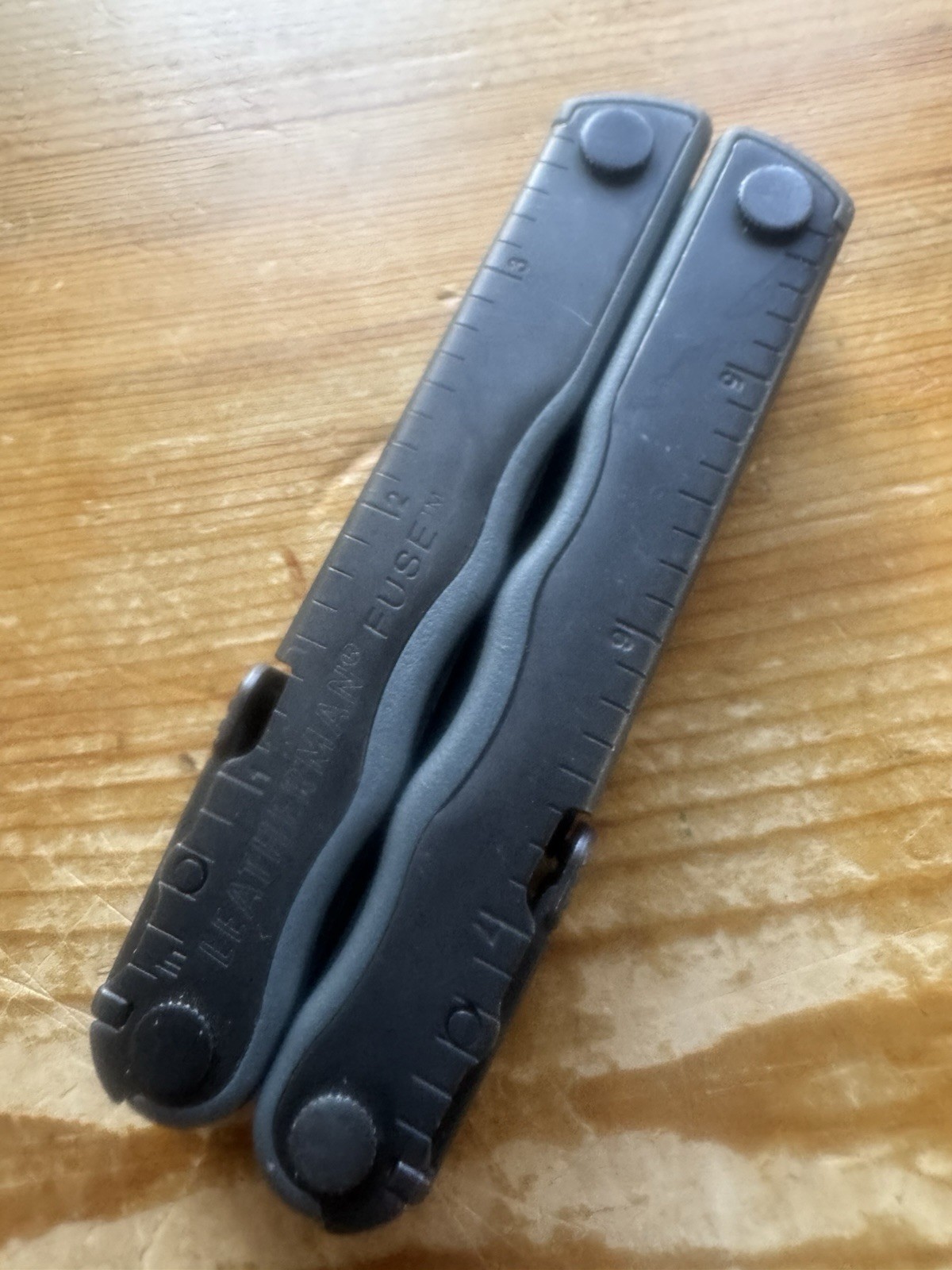 Rare Leatherman Fuse Black Oxide Multitool Great Condition