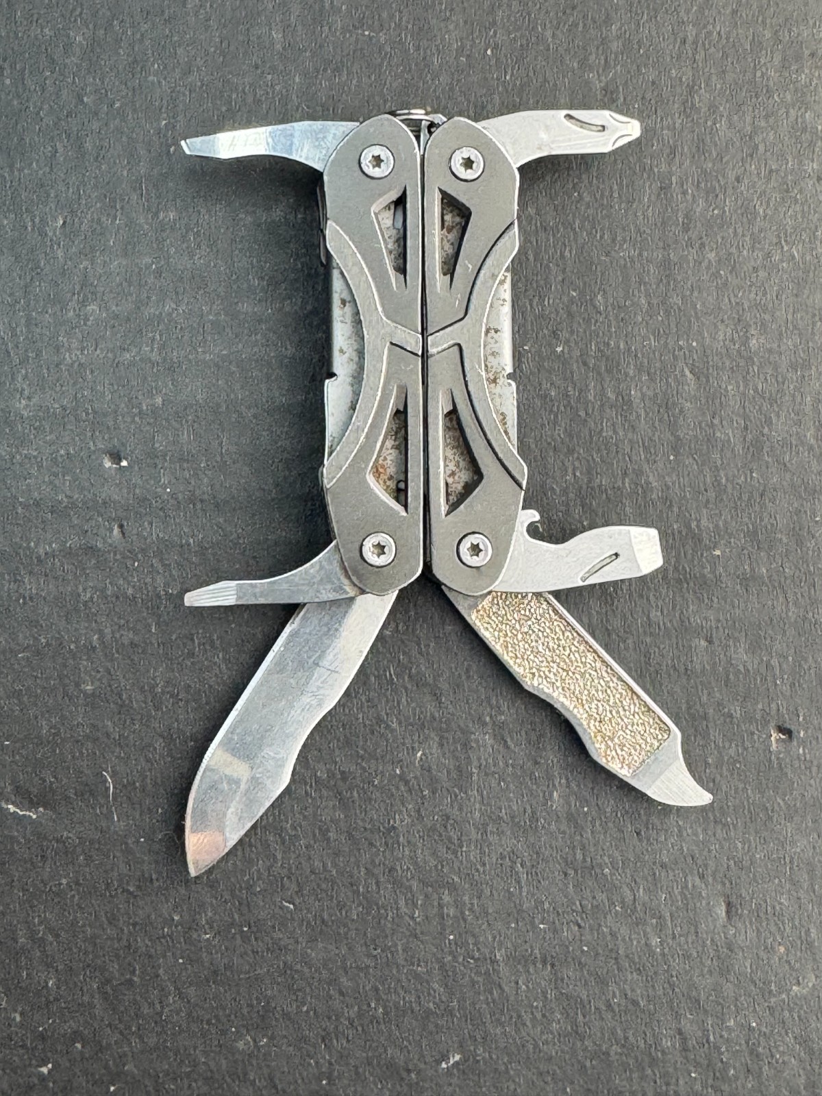 Gerber Compact Mini Suspension Pliers Multitool Folding Pocket Keychain Knife