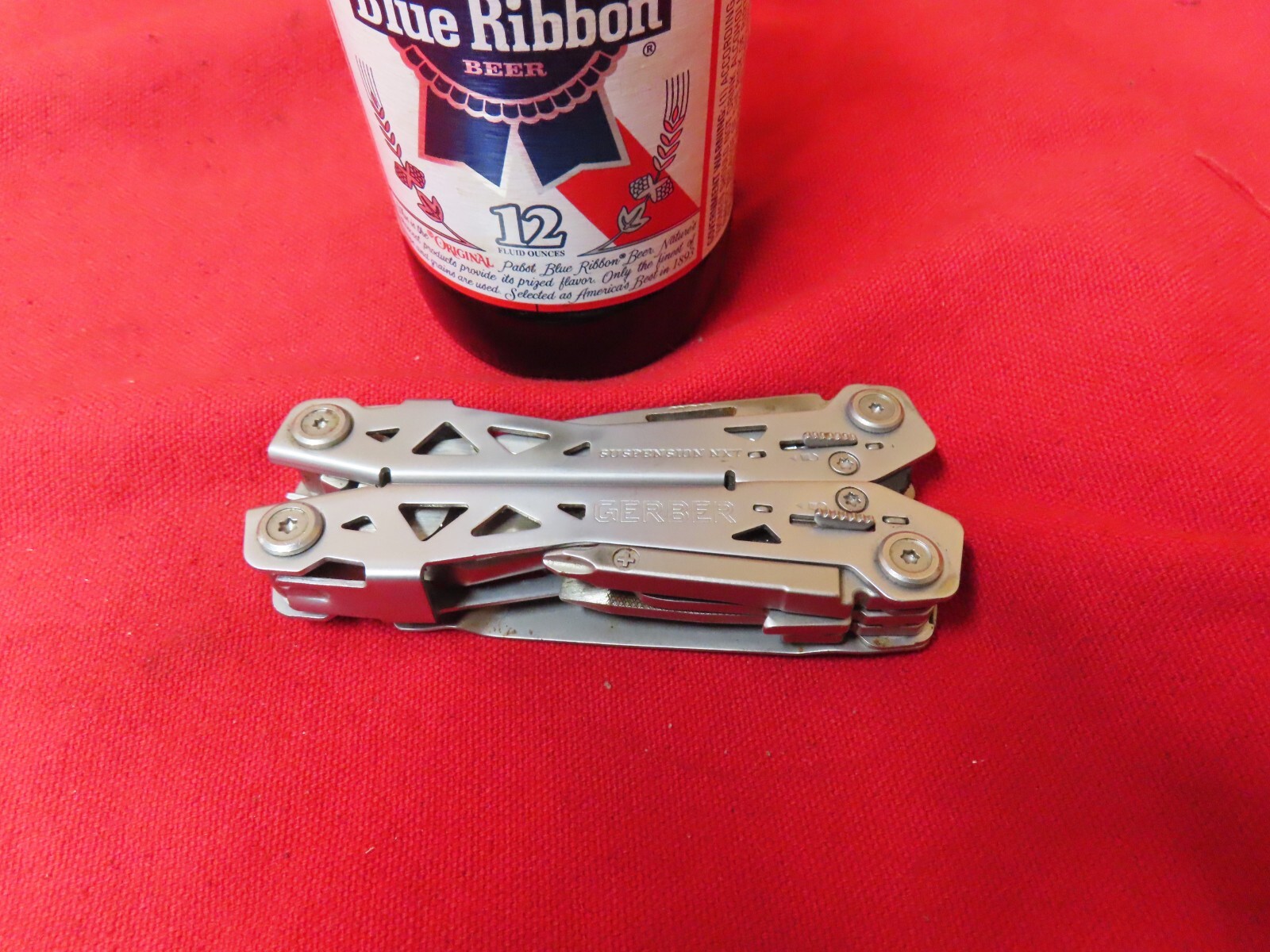 Gerber Suspension NXT Multi-Tool,Vtg,SS,Long Nose,w/o case,~GD+🤠🤠🤠G10.20.24
