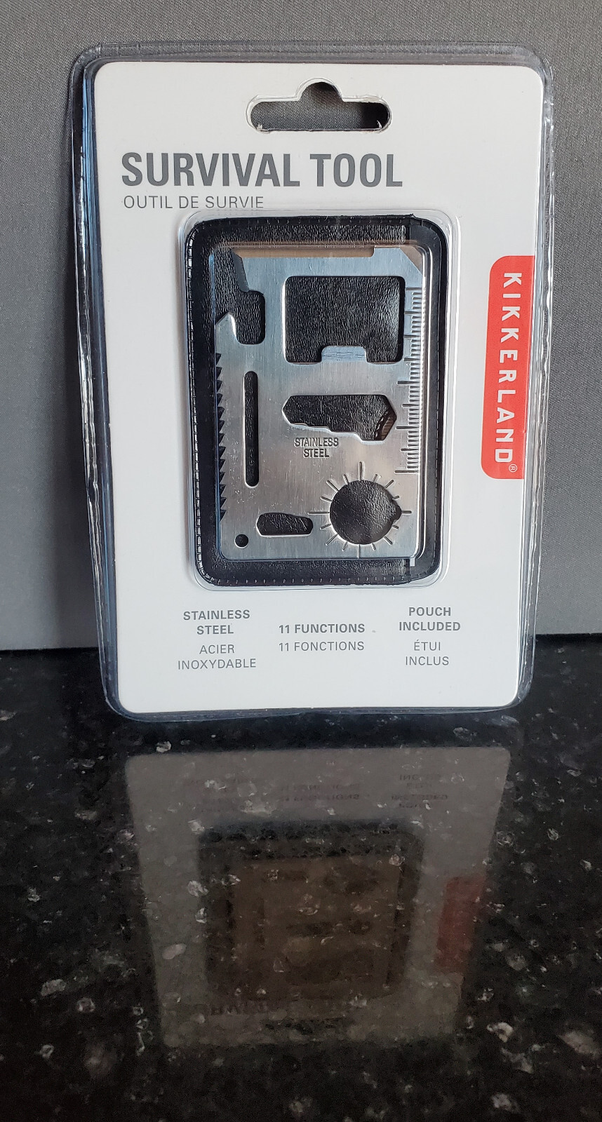 Kirkland Pocket Survival Tool 11 Function, with Storage Pouch