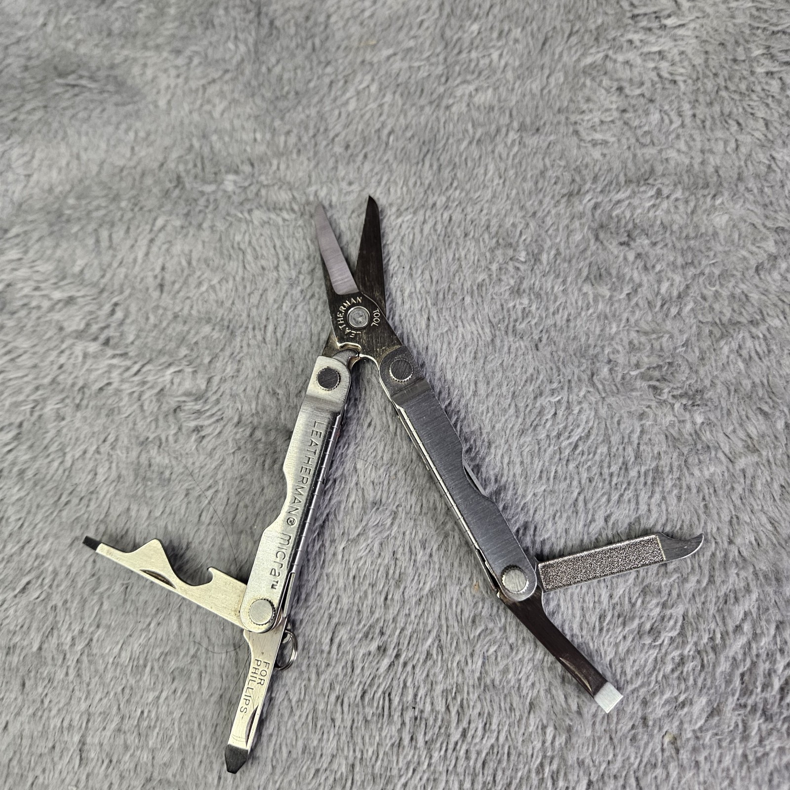 Leatherman Micra Multi-Tool Pat Pending Stainless Steel 7 Tool