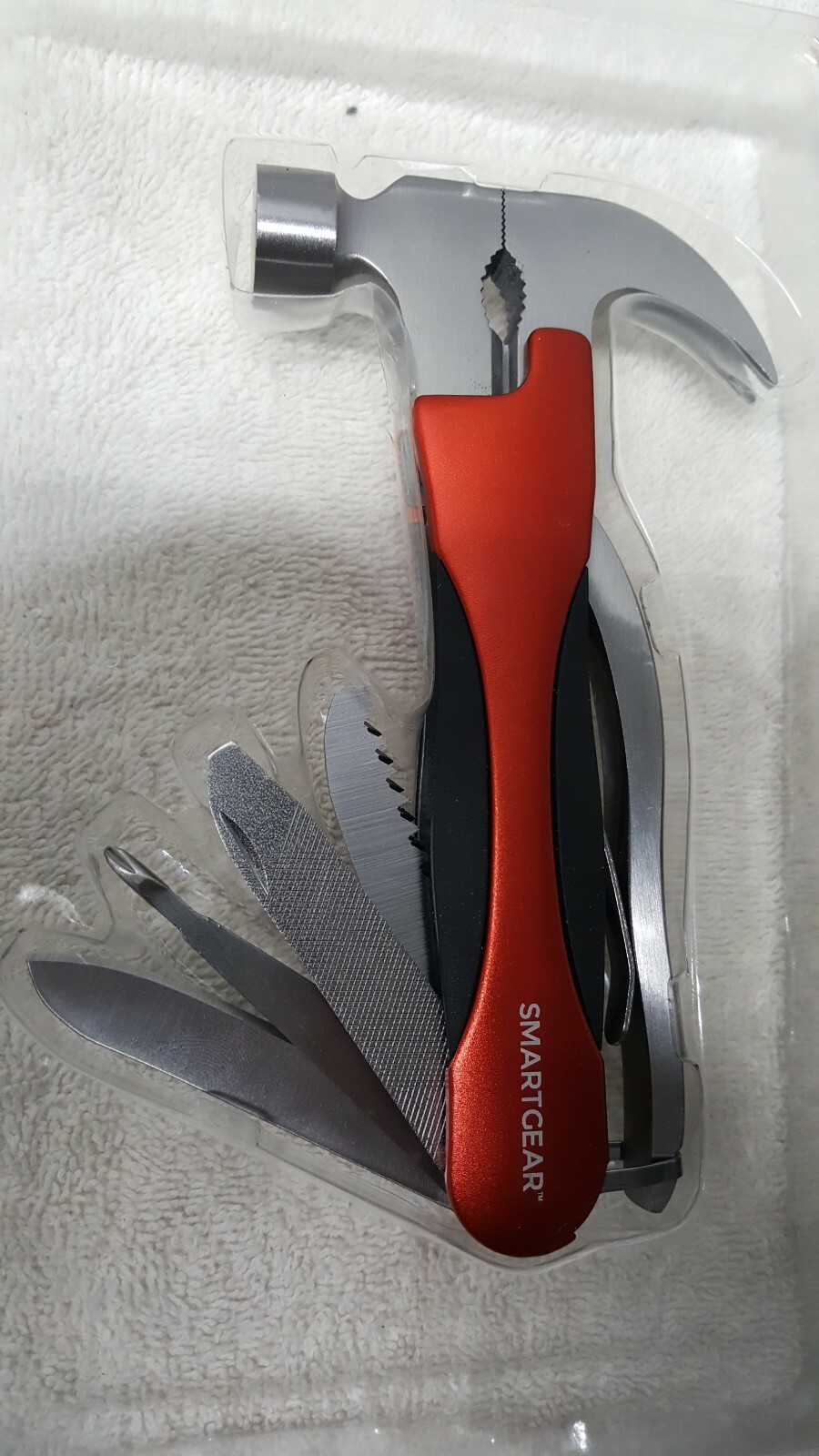 NEW SMARTGEAR 10-FUNCTION HAMMER MULTI-TOOL PLUS USED WINCHESTER MULTITOOL