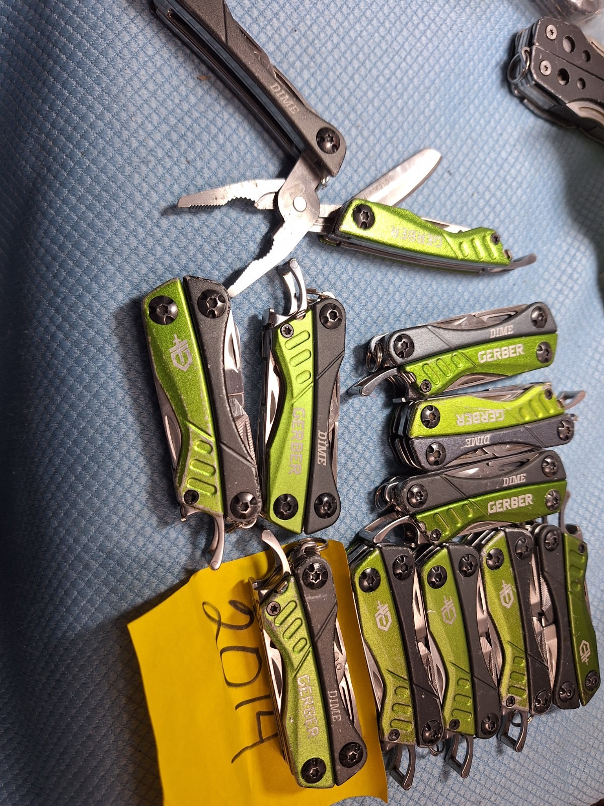 1 Gerber Dime Multi Tool Knife Green now taking large orders LOC 2014