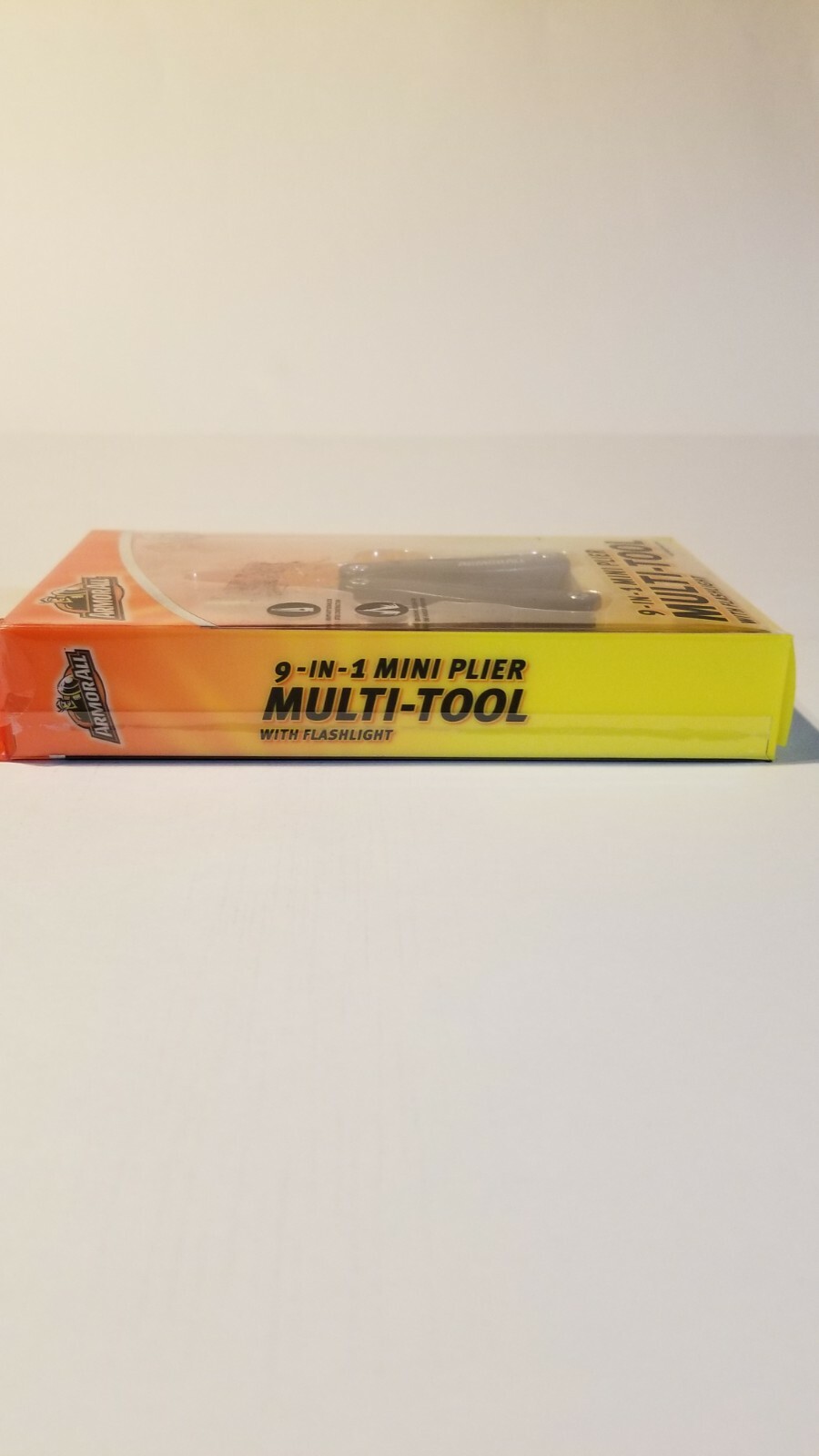 Armor All 9-in-1 mini plier multi-tool w/flashlight, New