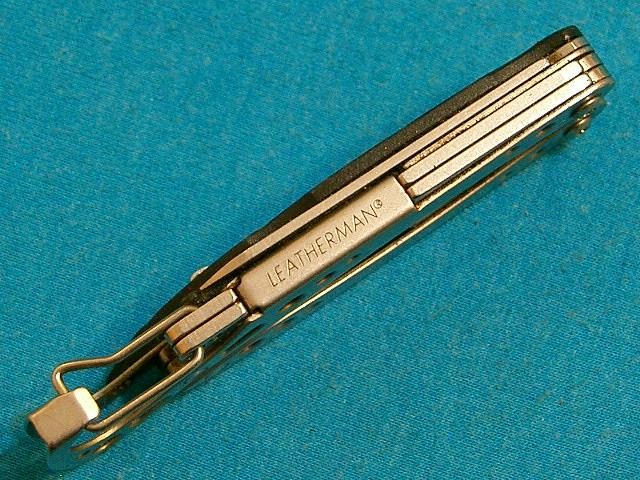 LEATHERMAN STYLE CS FOLDING MULTI TOOL SCISSORS KNIFE TOOLS KNIVES POCKET CLIP