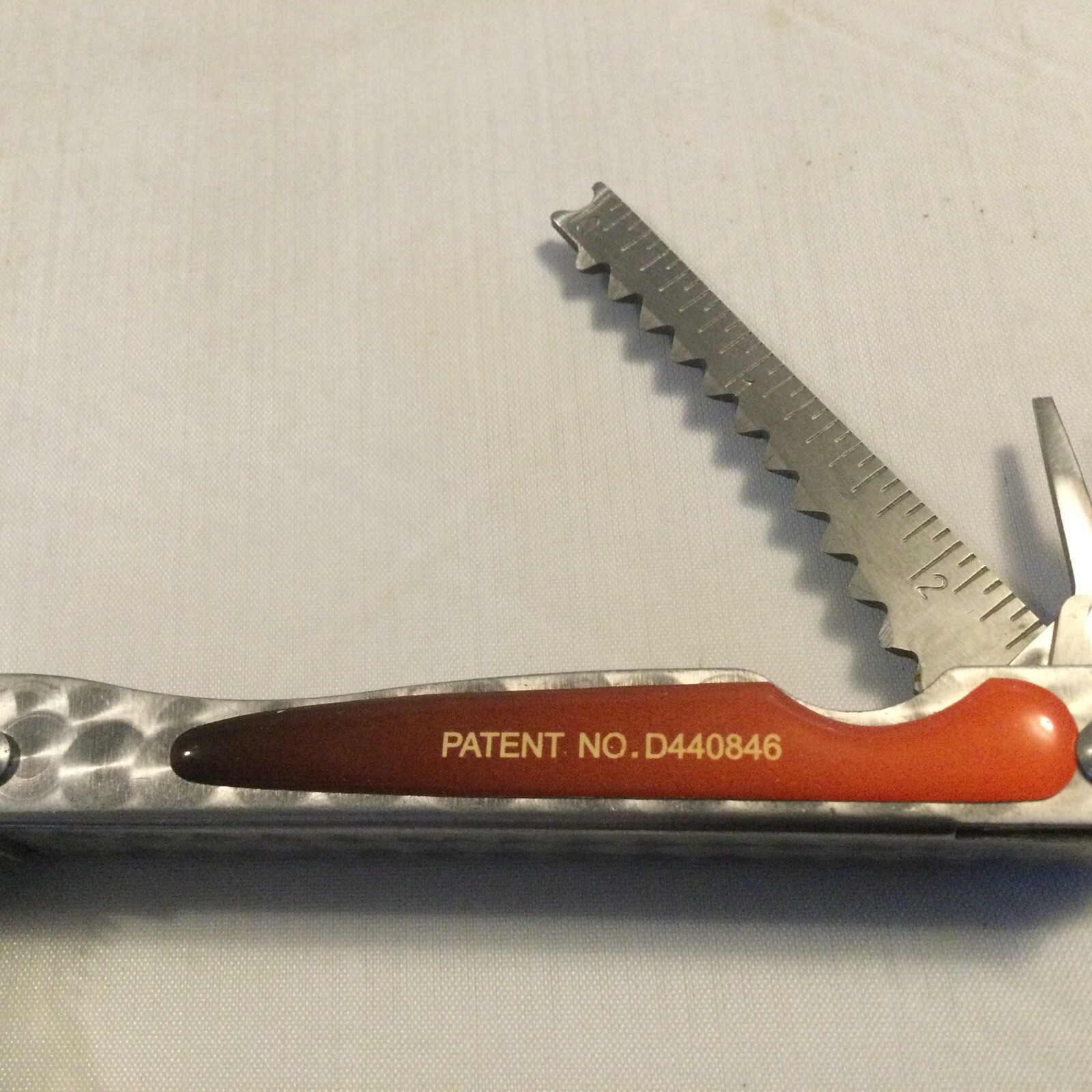Sheffield #12000 Stainless Steel Multi Tool Pliers Knife Scaler With Belt Case
