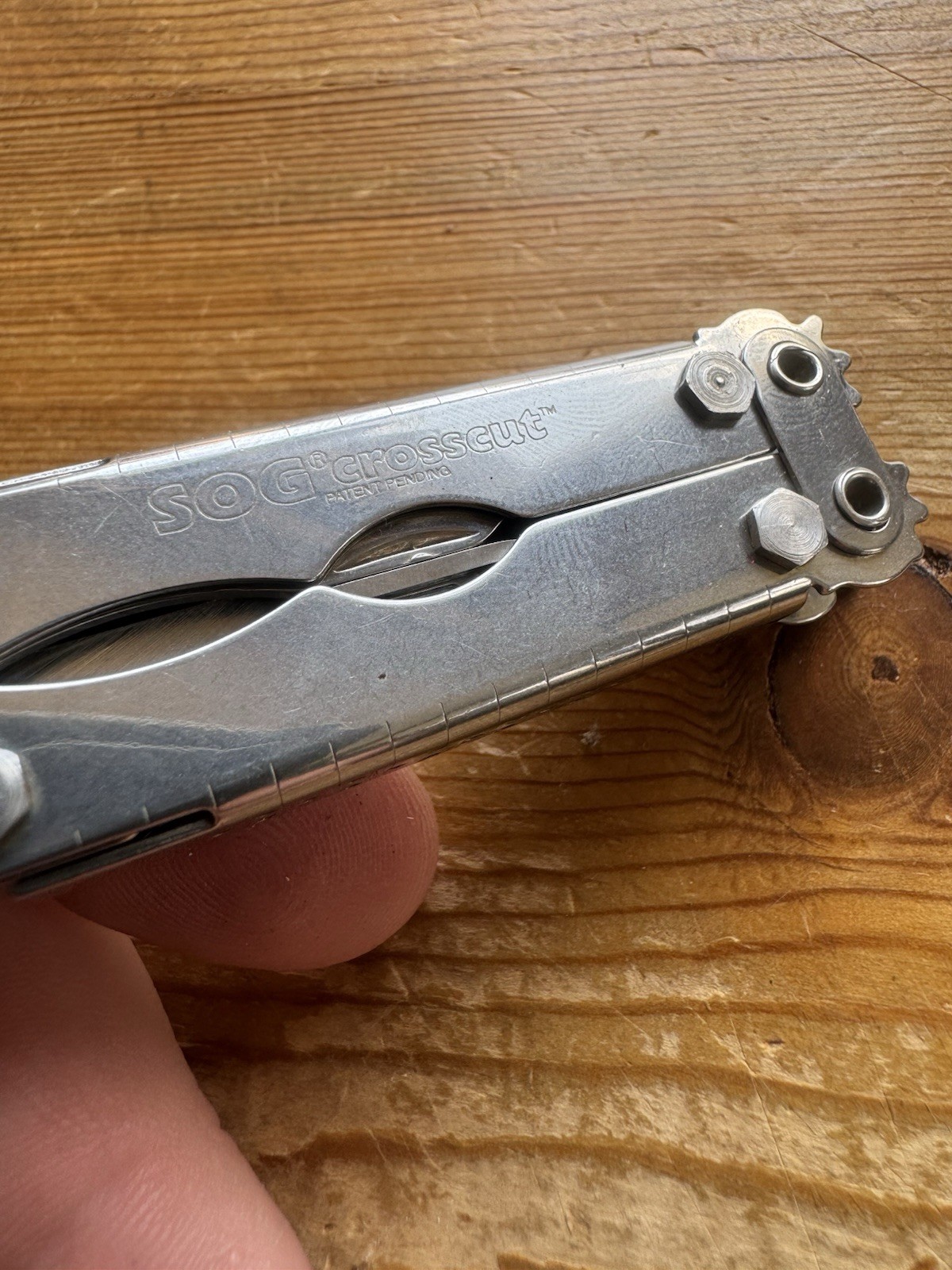 SOG Crosscut Multitool Knife W/ Sheath!