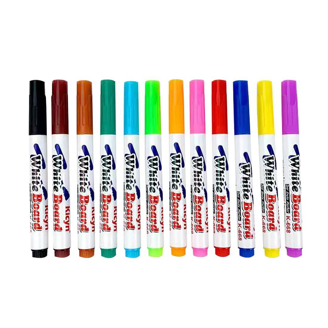 Water Floating Pens with Spoon, Magical Ink Art Set for Kids, Graffiti Drawing C