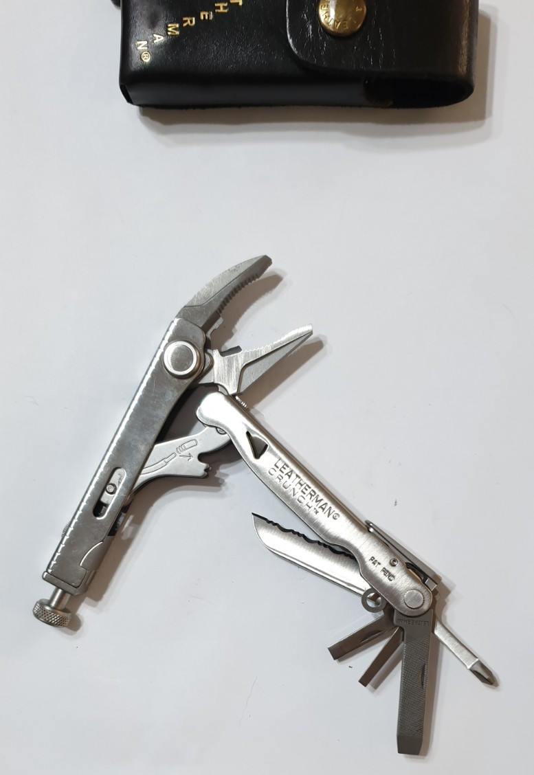 🔥 Leatherman Squirt PS4 Black Rare Used Multi Tool Keychain Collectable Retired