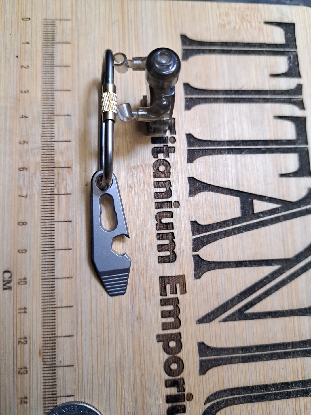 EDC Mini Titanium Alloy Keychain Multi Tool