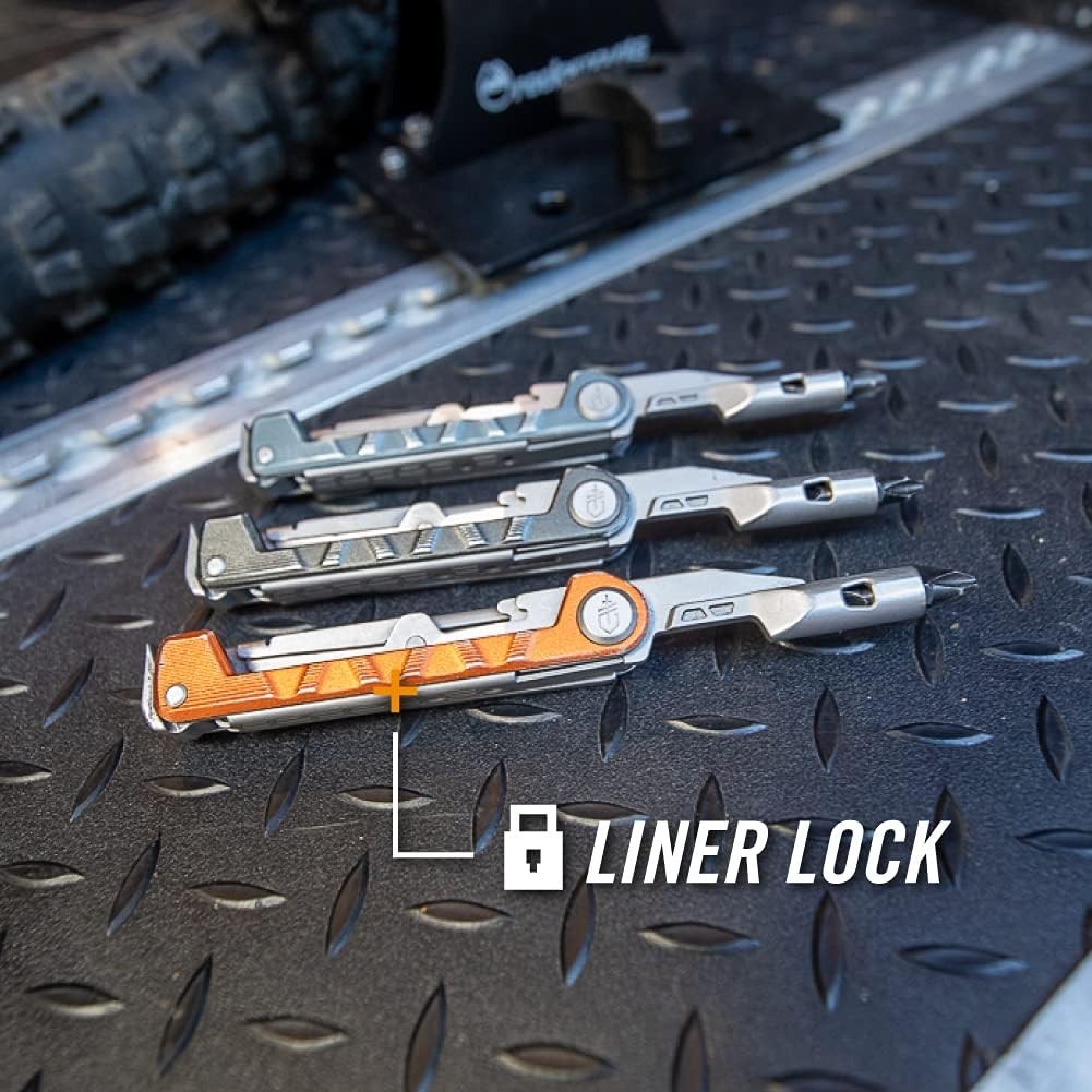 Gerber Armbar Cork Multitool Pocket knife corkscrew Color:Orange (8 Tools)