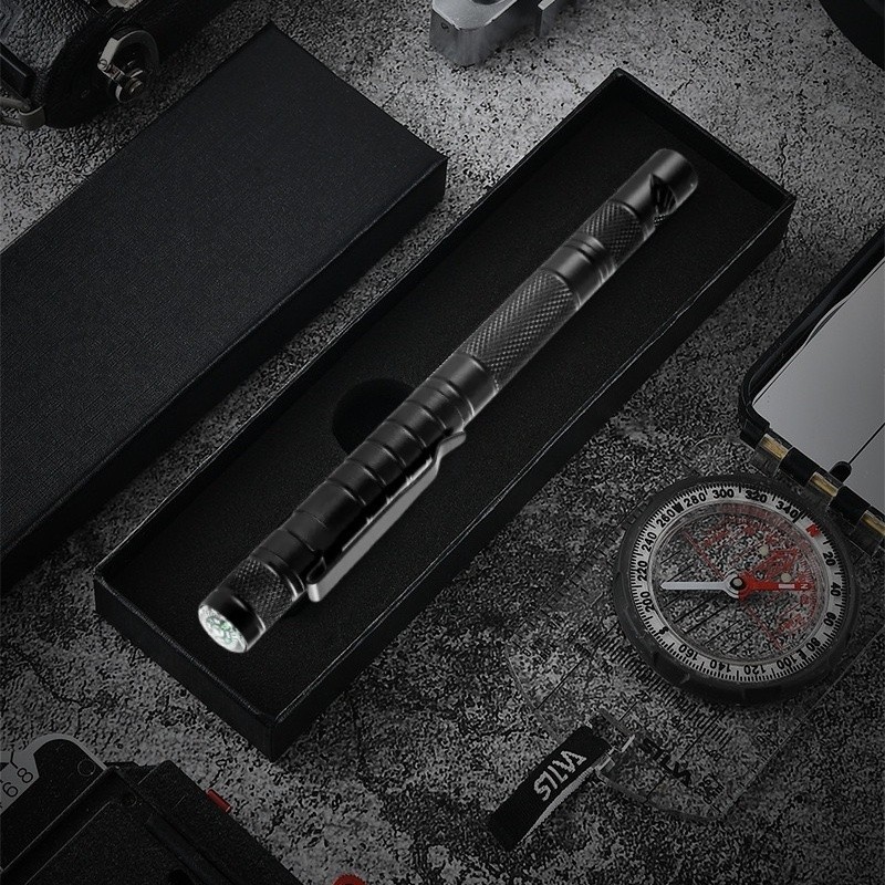 5 in 1 Tactical Self Defense Pen Multitool EDC Gear Mens Gifting for All Occasio