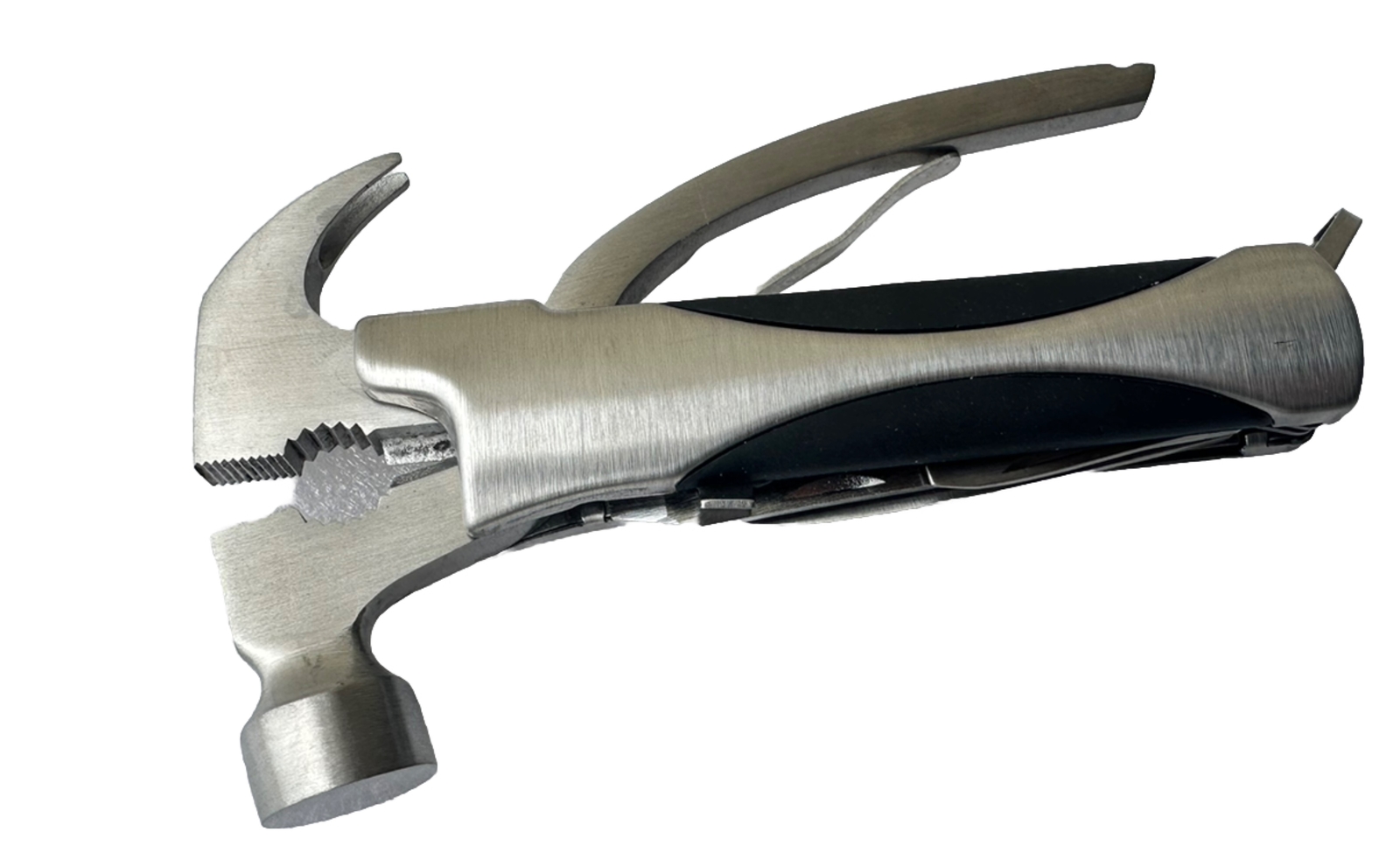 Stainless Multifunctional Hiking Outdoor Survival Tool Axe Hammer Plier Saw Cut