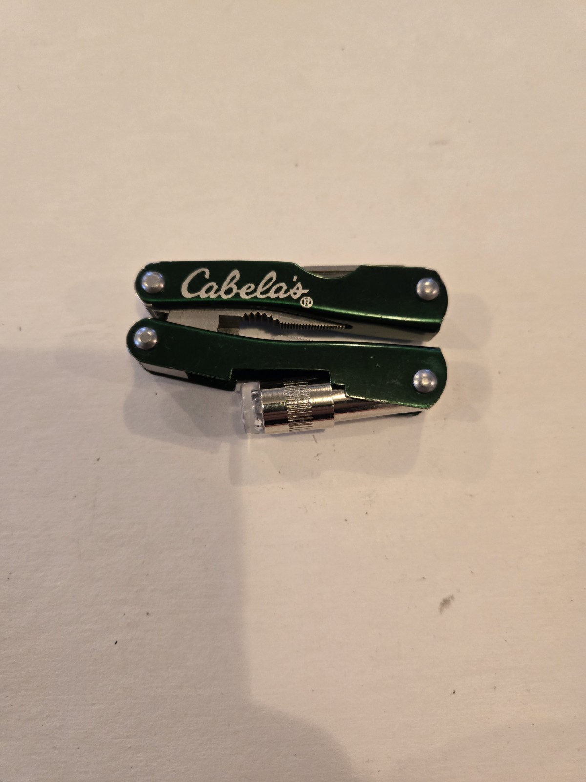 Cabela’s Mini Multi Tool Keychain With Led Light